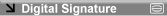 The url opens a new window to Electronic signature