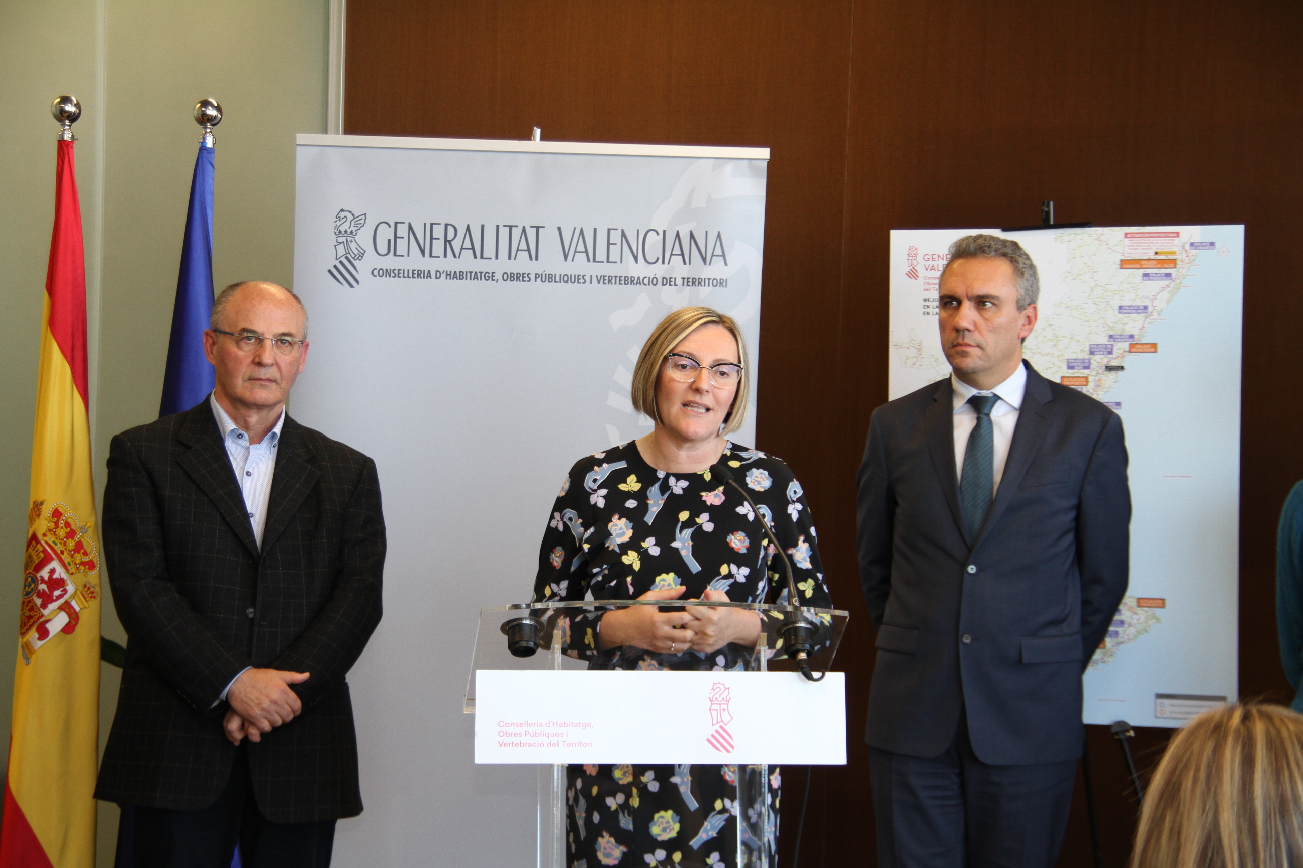 La Generalitat y Fomento acuerdan actuaciones para avanzar en el desarrollo de los accesos a la AP-7