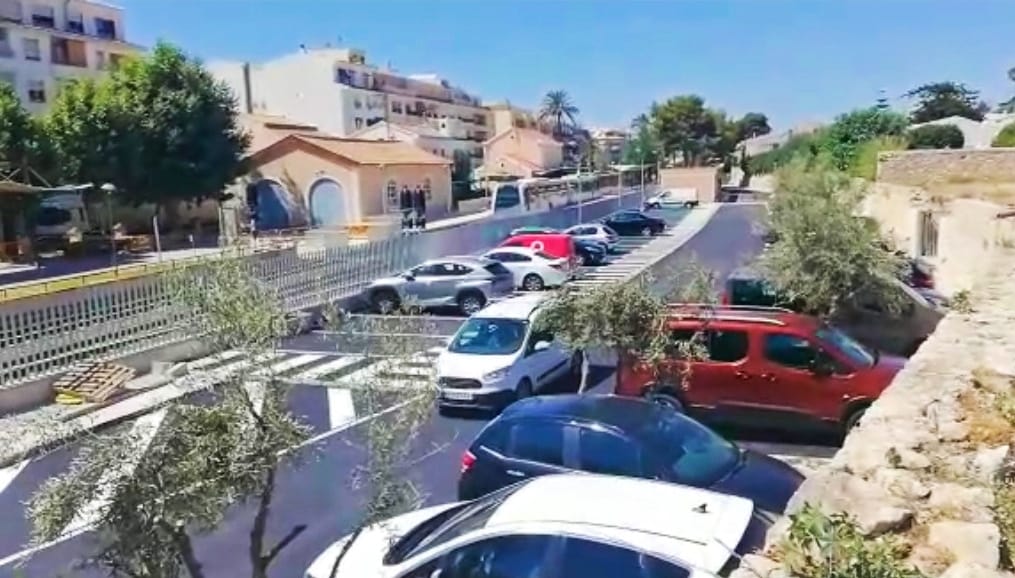 La Generalitat reabre el aparcamiento de Altea de TRAM d"Alacant despué...