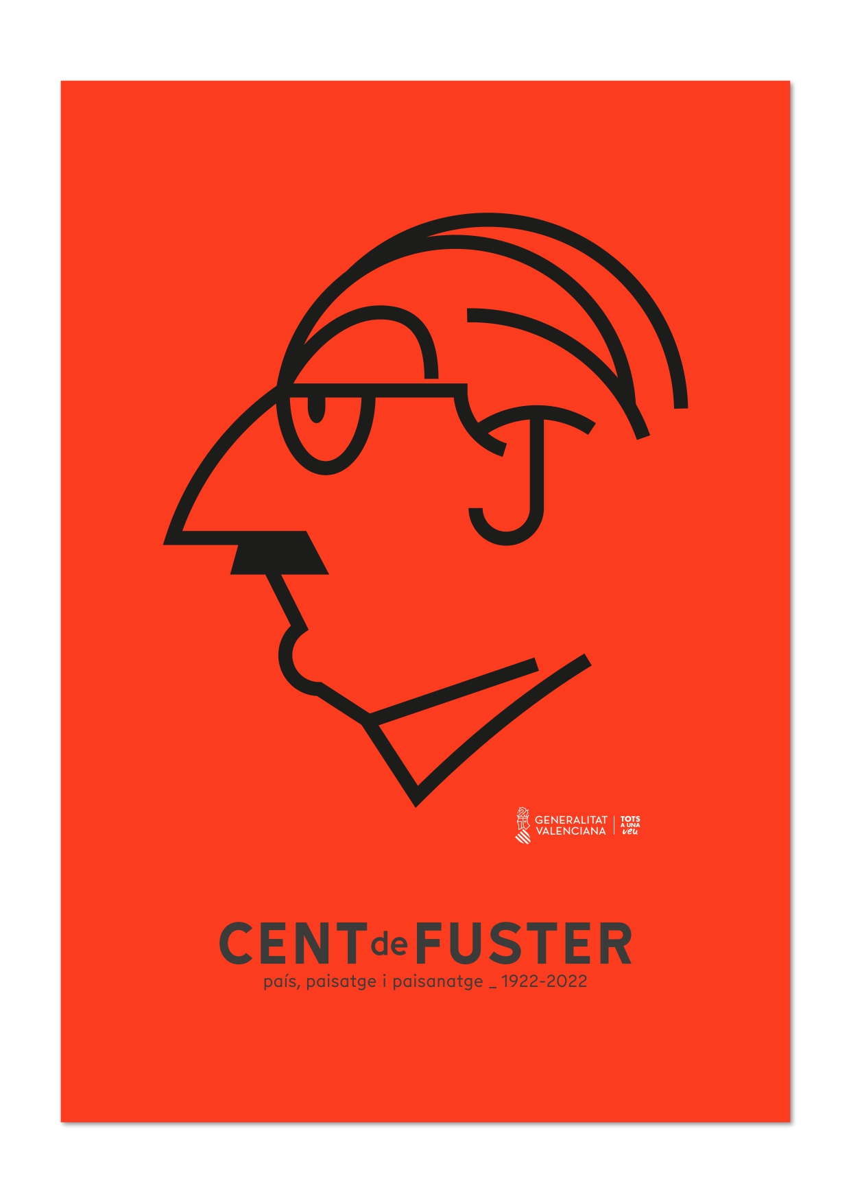 La Generalitat presenta la imatge de l"Any Joan Fuster creada per Dani ...